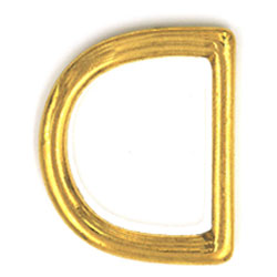 Solid Brass D ring