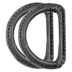 Leather covered D rings
