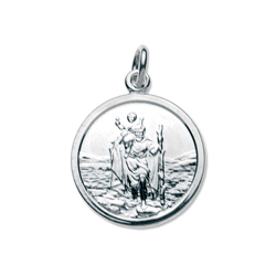 Silver St Christopher