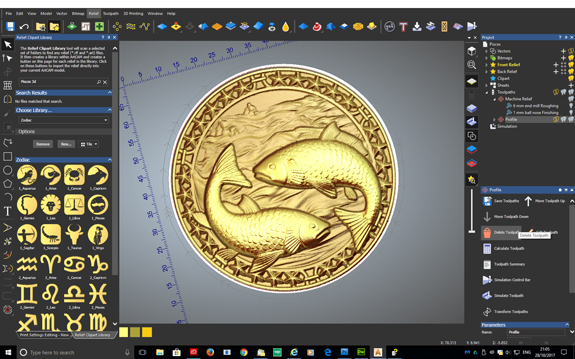 Pisces 3D Model Prototype