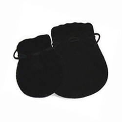 Black Velvet Belt Pouchette